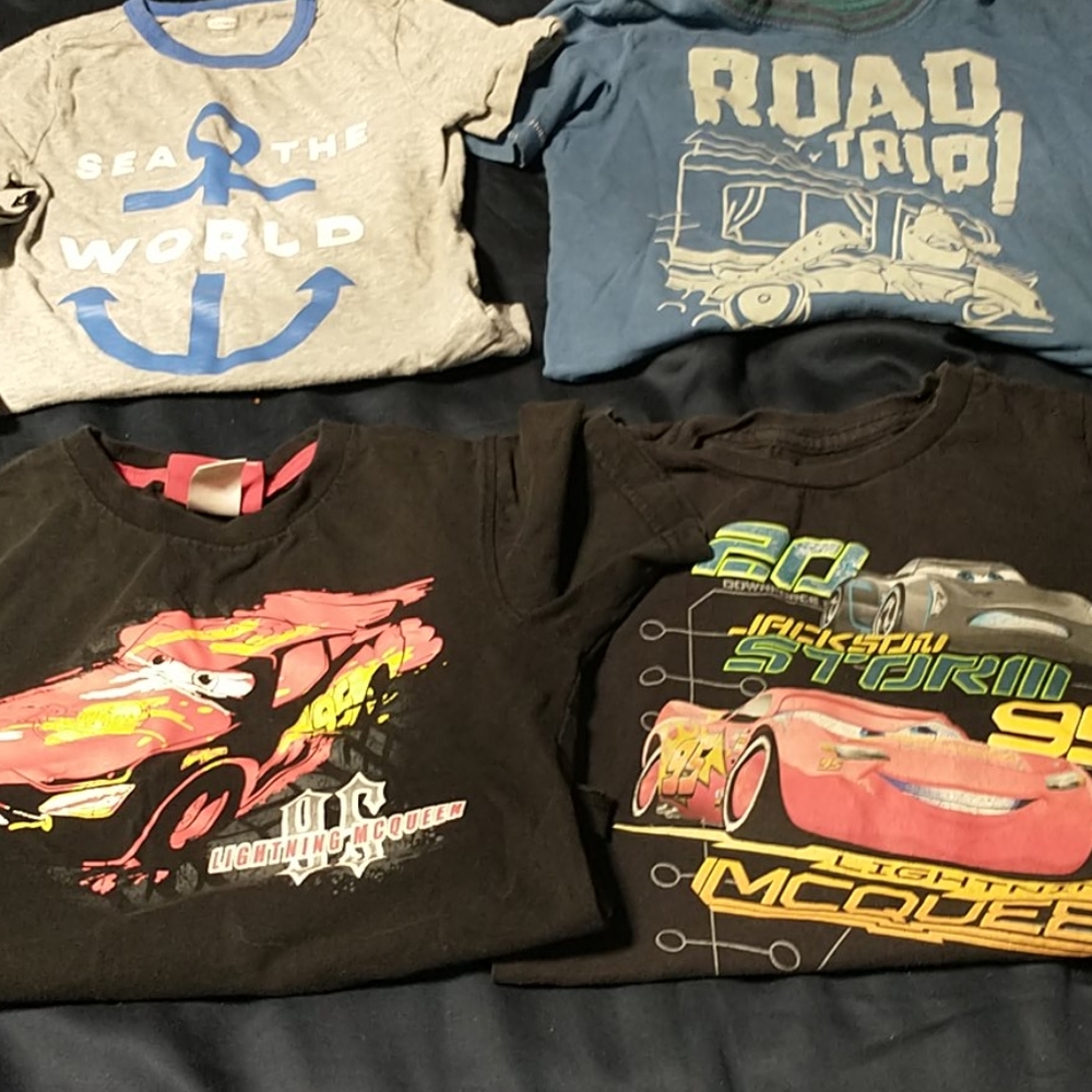 Five boys tshirts